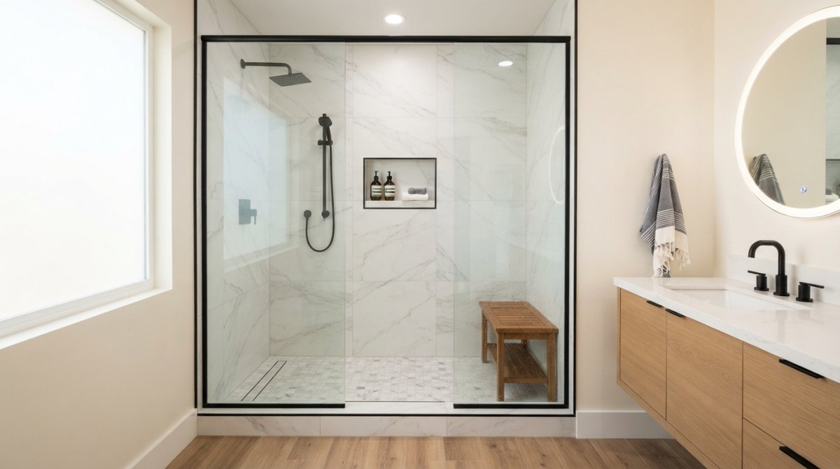 Make the Shower Feel Like Part of Your Bathroom