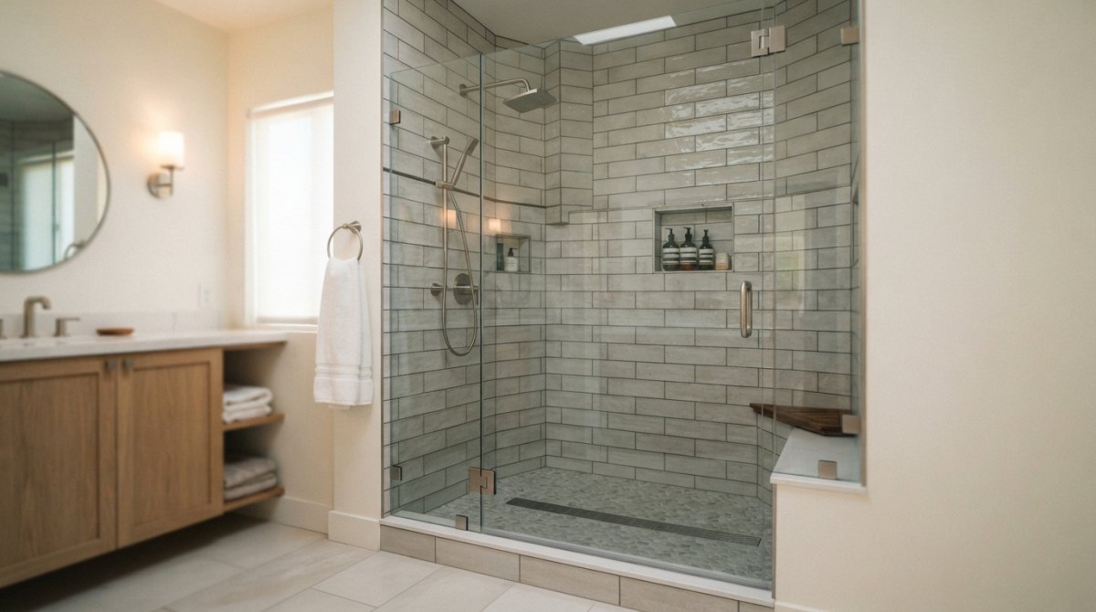 Choose a look that works with your bathroom